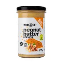 Žemės riešutų kremas ME2U CRUNCHY, 500 g