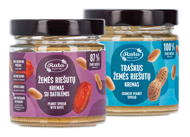 Žemės riešutų kremas RŪTA, 320 g