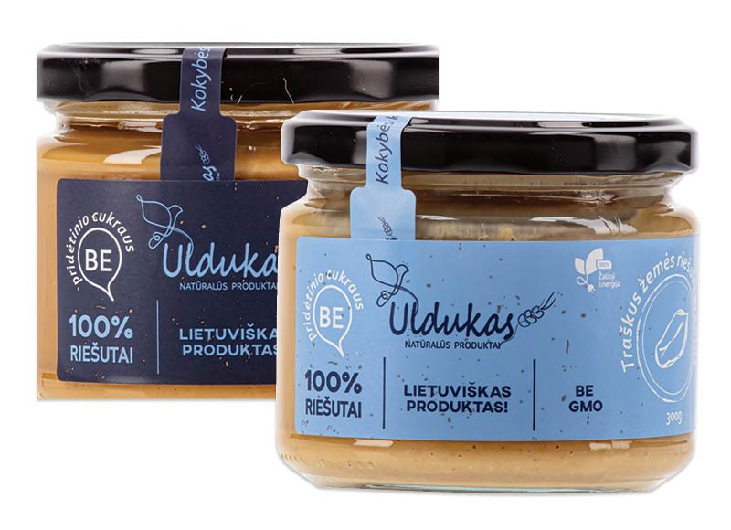 Žemės riešutų kremas ULDUKAS, 300 g