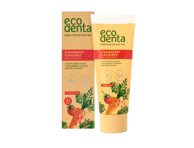 Žemuogių kvapo dantų pasta vaikams ECODENTA, 75 ml