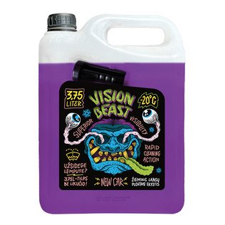 Žieminis langų plovimo skystis -20 °C VISION BEAST, 3.75 l