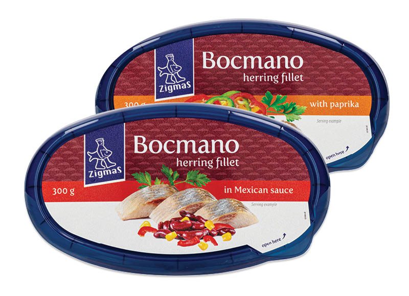 ZIGMAS silkių filė BOCMANO, 300 g