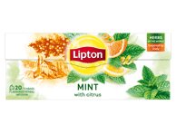 Žolelių arbata LIPTON CITRUS MINT, 26 g