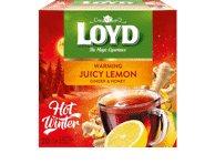 Žolelių arbata LOYD WARMING TEA imbierų, citr. ir medaus sk., 40 g