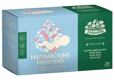 Žolelių arbata ŽOLYNĖLIS MAITINANČIOMS MAMYTĖMS, 30 g, 20 x 1.5 g