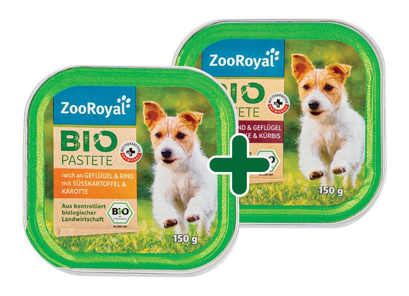 ZOOROYAL šunų paštetas ORGANIC, 150 g