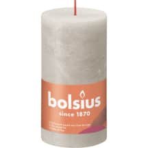 Žvakė BOLSIUS, pilka, 13 x 7 cm