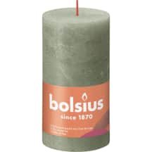 Žvakė BOLSIUS, žalia, 13 x 7 cm