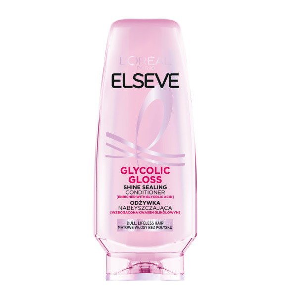 Žvilgesio suteikiantis kondicionierius L’Oréal Paris Elseve Glycolic Gloss, 200 ml