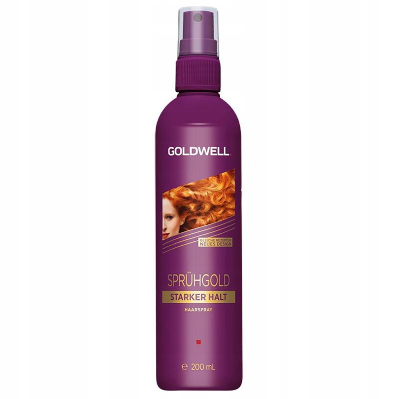 Žvilgesio suteikiantis plaukų lakas Goldwell Spruhgold Hairspray, 200 ml