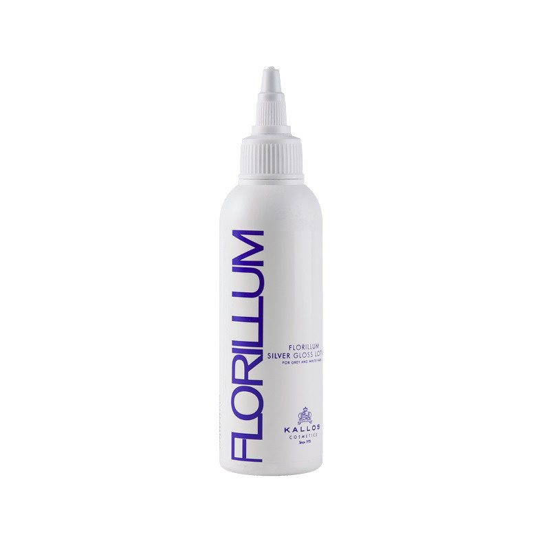 Žvilgesio suteikiantis plaukų skalavimo losjonas Kallos Florillum Silver Gloss Lotion, 100 ml