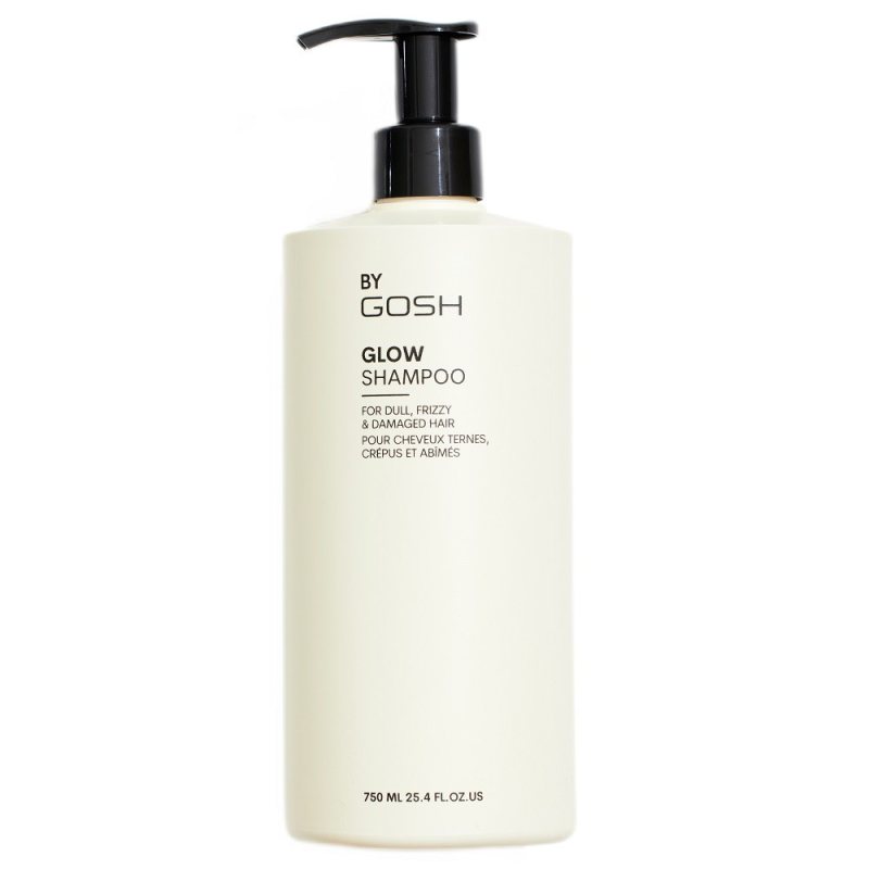Žvilgesio suteikiantis šampūnas Gosh Glow, 750 ml