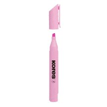 Žymeklis KORES HIGH LINER PLUS, rožinė